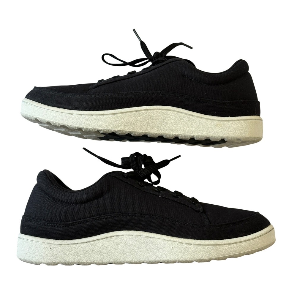 Allbirds Canvas Pacer Womens Size 10 Black Lace Up Sneakers Casual Shoes W10
